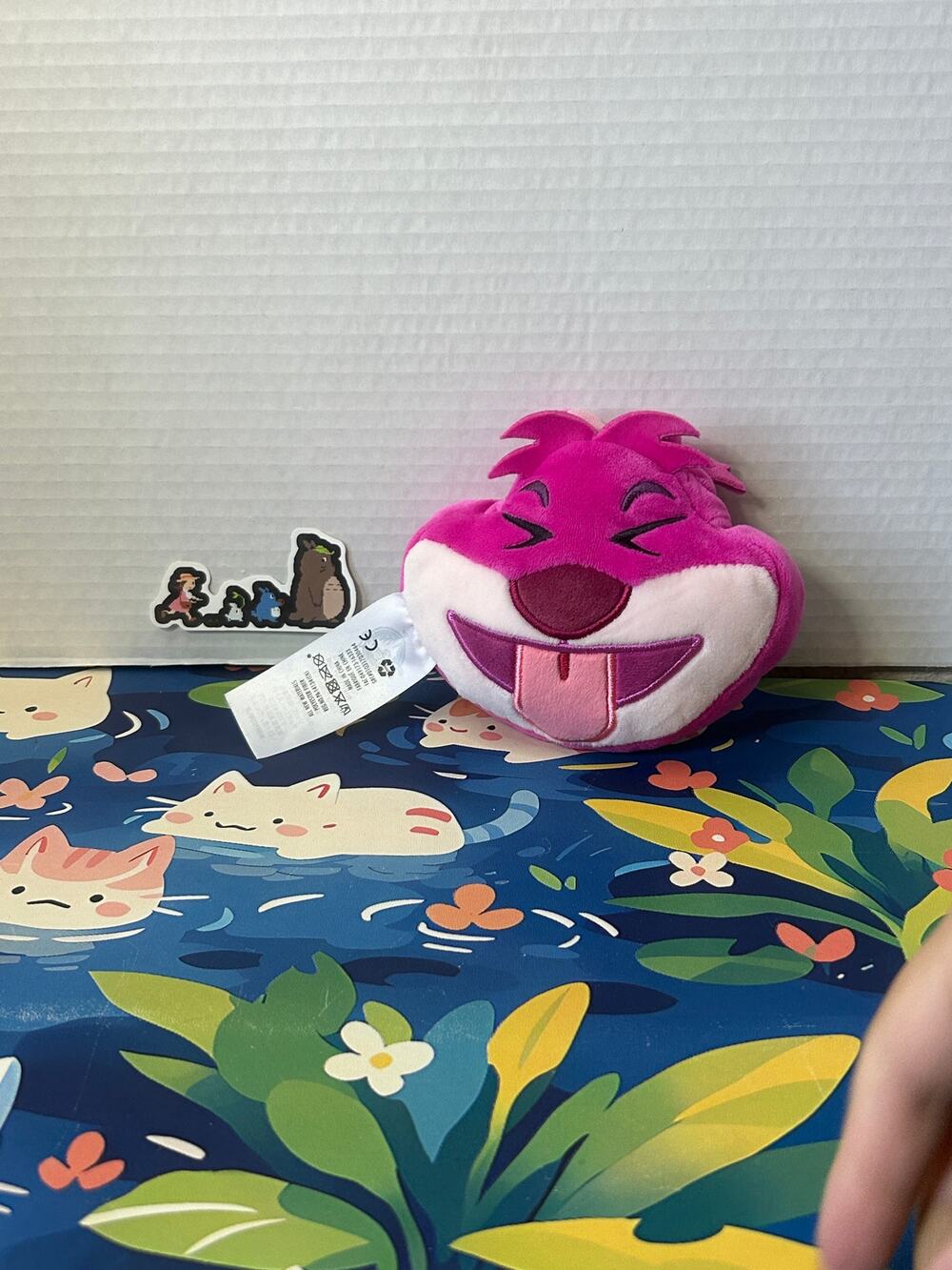 Disney Emoji Alice in Wonderland Reversible CHESHIRE CAT Plush Stuffed Animal